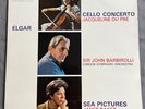 ELGAR - CELLO CONCERTO JACQUELINE DU PRE ASD 655 SEMI CIRCLE 1st NR MINT