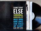 Cannonball Adderley Somethin’ Else Blue Note 1595 Mono Deep Groove Vinyl LP VG+
