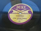 LITTLE JUNIOR PARKER  1958  USA  78  WONDERING    SITTING AND THINKING  DUKE 184