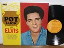 Elvis Presley Pot Luck 1971 Japan RCA LP SHP-5087 rare orange label pressing