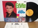 Elvis Presley Girl Happy 1971 Japan RCA LP SHP-5436 rare orange label pressing