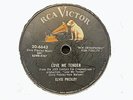 ELVIS PRESLEY - Love Me Tender / Anyway You Want Me 78 rpm disc (A+)