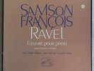 RAVEL Piano Works  Samson FRANCOIS  3 LP BOX HMV CVC 2054-6 STEREO  NM