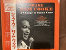 SAM COOKE -SHAKE - A CHANGE IS GONNA COME JAPANESE IMPORT COPY VINYL LP EX