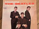 The Beatles RARE and EX  Ad Back Cover Introducing Vee Jay lp 1964