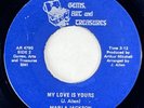 MARLA JACKSON My Love Is Yours Gems Detroit Modern Soul RARE 45 HEAR
