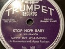 BLUES 78 rpm SONNY BOY WILLIAMSON TRUMPET 168
