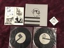 FAC 2 A FACTORY SAMPLE COMPLETE 5 STICKERS IN PVC WALLET RE ISSUE UNPLAYED MINT