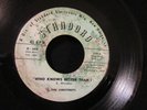 CHESTNUTS Who Knows Better Than I / Mary Hear,,,  Doo Wop R&B Rock 45 Orig.