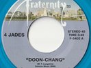 4 JADES 45: DOON-CHANG/GEE, HOW I MISS YOU US FRATERNITY 5402  NM/NM  BLUE VINYL