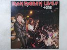 Iron Maiden Live  + One EMI EMS-41001 Japan  VINYL LP OBI