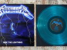 Metallica Ride The Lightning Blue Color Vinyl LP Record