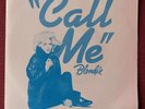 BLONDIE Call Me / Call Me (Instrumental) Original Spanish 7