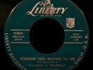 PATIENCE & PRUDENCE-A Smile And A Ribbon & Tonight-A Classic 45-LIBERTY #F55022