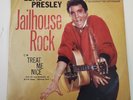 Elvis Presley JAILHOUSE ROCK  (ROCKABILLY 45/PS) #7035 PLAYS VG++ NO NOISE