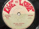 RONNIE DAVIS - Jah Jah Jehova / RARE ROOTS REGGAE UK 45 LIVE AND LOVE