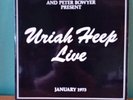 Uriah Heep Live. 1973 Bronze 1st pressing Variant 2 EX