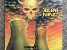 Nuclear Assault - Survive - 1988 Press IRS-42195 w/Inserts VG+/G