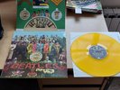 VINYL LP, FRENCH, BEATLES, YELLOW VINYL ,SGT PEPPER, PARLOPHONE DC 1