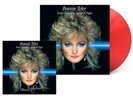 BONNIE TYLER - FASTER THAN THE SPEED OF NIGHT - RED VINYL w SIGNED PRINT New