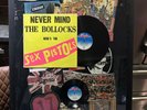 Sex Pistols Never Mind The Bollocks Genuine 1977 SPOTS001 Single & Poster Framed