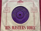Elvis Presley HMV 45 -POP 272 plum/Gold Label Blue Moon, I Don’t Care If 1956 EX