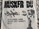 Rare Husker Du “In A Free Land” Original Vinyl 45 (1982 New Alliance) See Pics