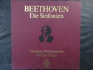 BEETHOVEN Die neun Sinfonien KEGEL / 7 LP BOX SET DDR 1986 ETERNA DMM 725020-026