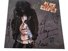 Alice Cooper 1989 Trash FULLY SIGNED Vinyl Hard Rock Album
