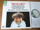 Mozart - 2 Piano Sonatas etc / Maria Joao Pires / Erato NUM 75167 Ed1 1985 NM/NM