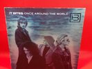 IT BITES Once Around The World 1988 UK vinyl LP + INNER Kiss Like Judas Midnight