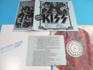 KISS LP Fried Alive Red Marble Vinyl 1976 US Press I1113 Long Beach May 31 1974