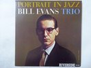The Bill Evans Trio Portrait In Jazz Riverside Records  12-315 Japan  VINYL LP