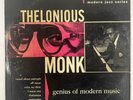 THELONIOUS MONK Genius of Modern Music BLUE NOTE BLP 5002 Mono Ear Vinyl Record