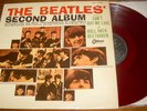 The BEATLES' SECOND ALBUM Japan RED colored vinyl MONO LP Odeon OR-7058