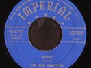 PEE WEE CRAYTON : win-o / hurry hurry IMPERIAL 7