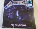Metallica Ride The Lightning Electric Blue Vinyl Record Limited Edition New