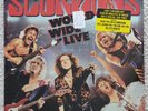 SCORPIONS - WORLD WIDE LIVE VINYL LP SEALED 1st PRESS 1985 ORIG HYPE STICKER