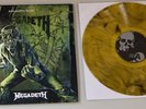 Megadeth Megadeth Tour Yellow With Black Marble 1984 LP Vinyl Record new