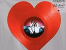 LAST ONE  ABBA - LAY YOUR LOVE/I’VE BEEN WAITING FOR YOU HEART SHAPED 12” VINYL