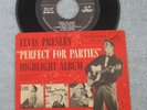 ELVIS PRESLEY   PERFECT FOR PARTIES   RCA 1956 45rpm EP ORIG' PICTURE SLEEVE NM-