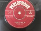 THE BEATLES  - PLEASE PLEASE ME - 1st U.K. Press 45 Red Parlophone 2GM/1GR G+/VG