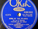 LOUIS ARMSTRONG & HIS ORCH. OKEH  Song of The Islands/ Blue, Turning, Grey Over