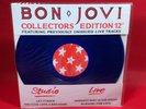BON JOVI Let It Rock 1986 UK 4-track BLUE VINYL 12