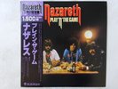 Nazareth Play 'N' The Game Vertigo BT-5286 Japan  VINYL LP OBI