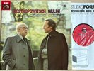 ROSTROPOVICH cello concerto DVORAK SAINT-SAENS GIULINI ED1 HMV STEREO LP MINT