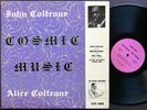 JOHN COLTRANE ALICE Cosmic Music LP COLTRANE CRS 500 US 1968 Pharoah Sanders