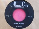THE 4 DEUCES - Down it Went / The Goose is Gone - 45 rpm - Music City 796
