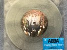 ABBA -HAPPY NEW YEAR rare EU 2011 LIMITED TO 500 SILVER GLITTER CLEAR VINYL MINT