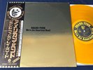 GRAND FUNK WE'RE AN AMERICAN BAND Japan 1st Press Poster Stickers GOLD VINYL NM